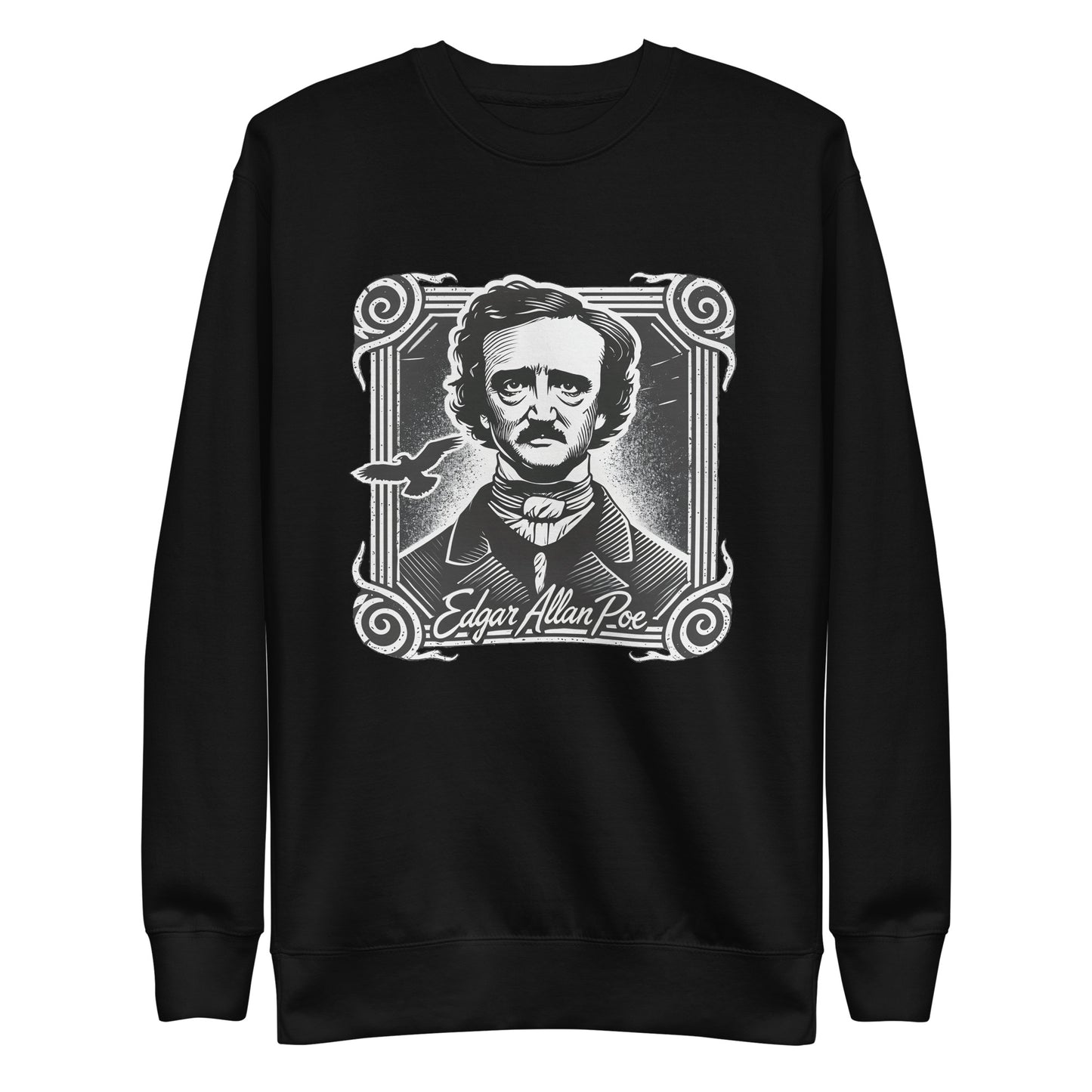 Edgar Allan Poe - Unisex Premium Sweatshirt - Author Series