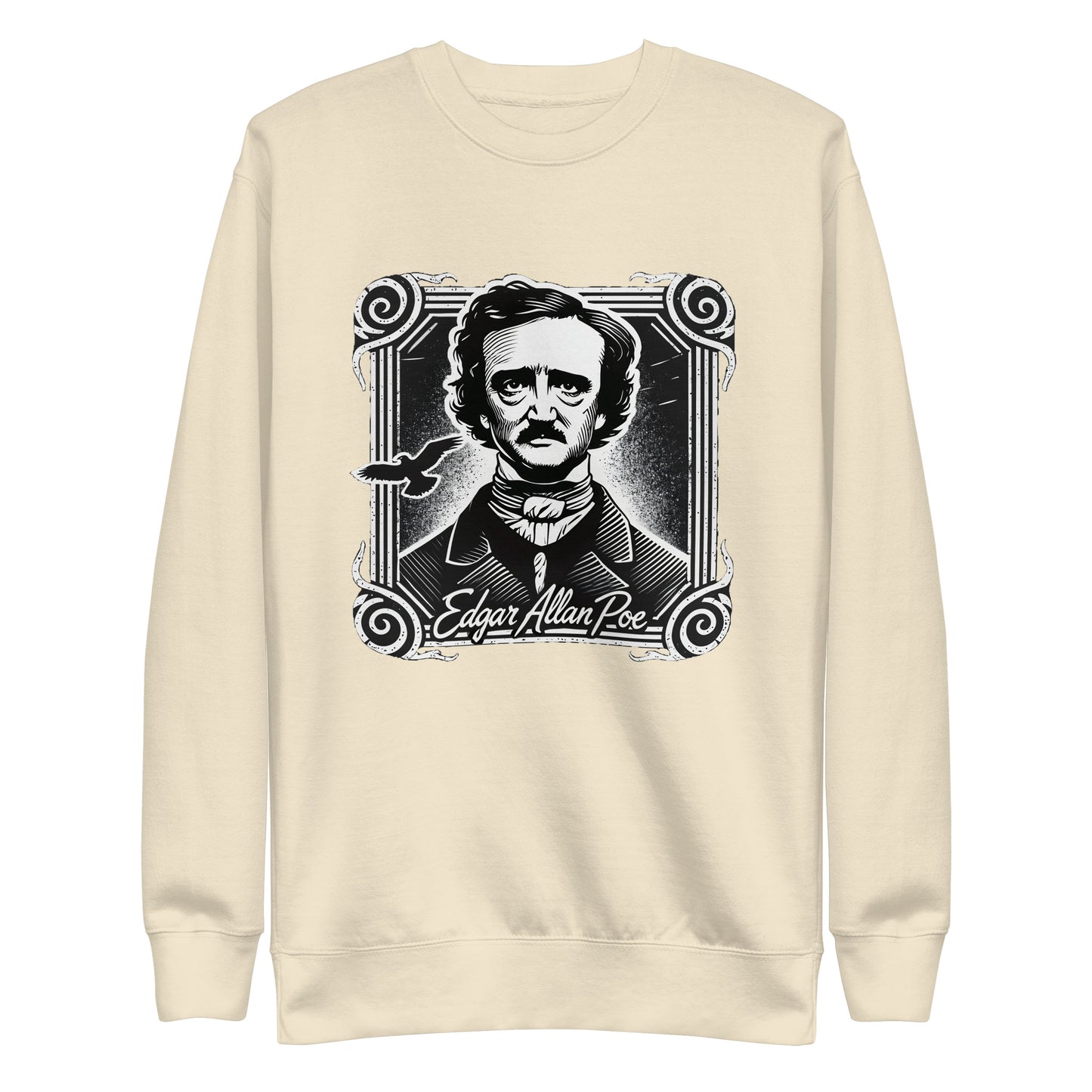 Edgar Allan Poe - Unisex Premium Sweatshirt - Author Series