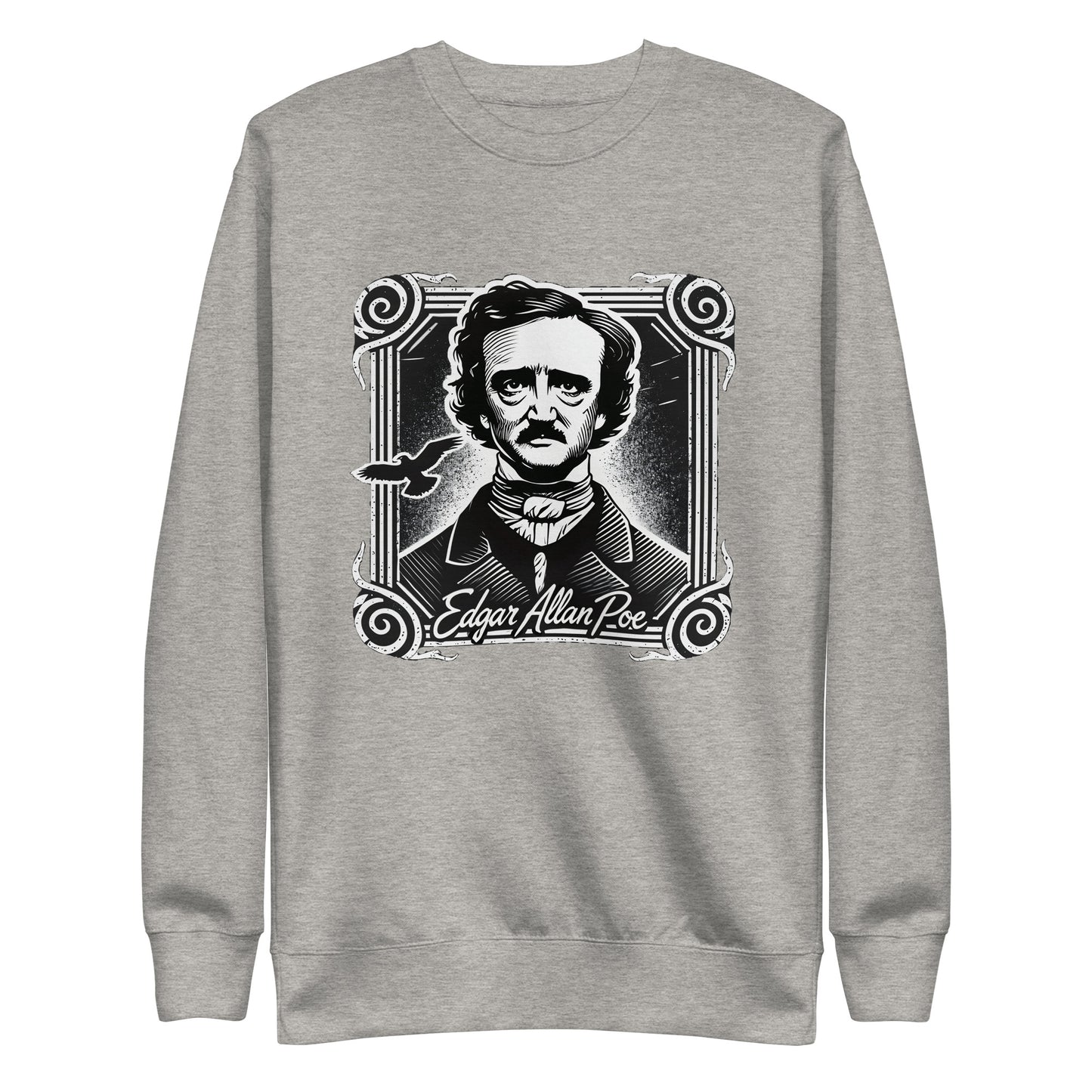 Edgar Allan Poe - Unisex Premium Sweatshirt - Author Series