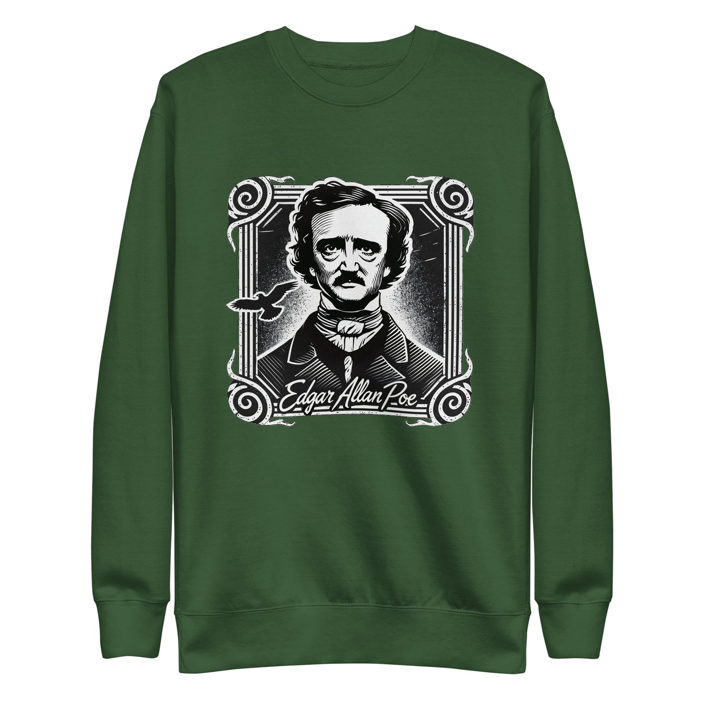 Edgar Allan Poe - Unisex Premium Sweatshirt - Author Series