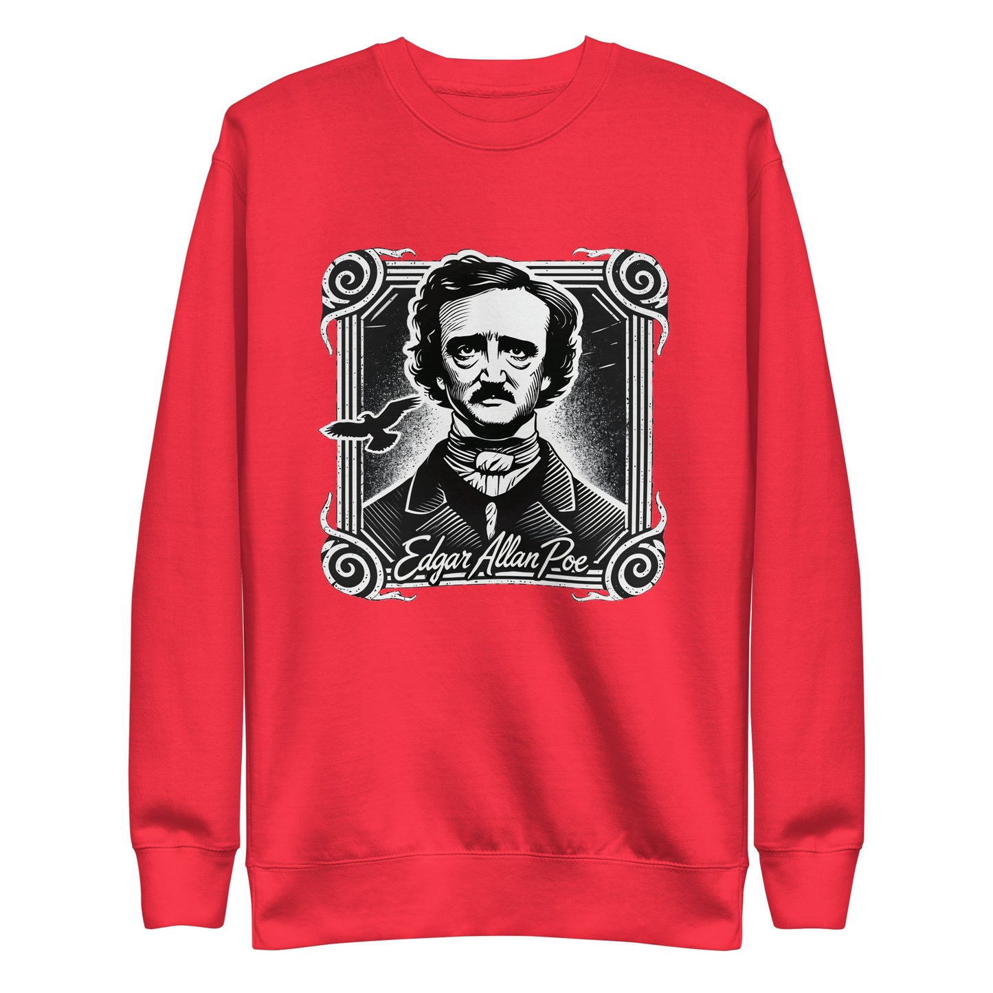 Edgar Allan Poe - Unisex Premium Sweatshirt - Author Series