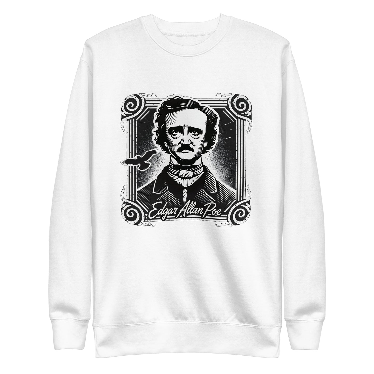 Edgar Allan Poe - Unisex Premium Sweatshirt - Author Series